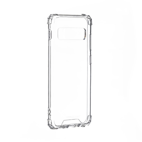 Capa de Silicone com Cantos Duras para Samsung S10/G973 Transparente